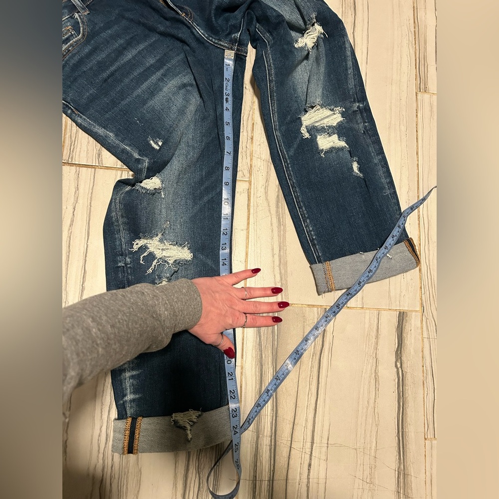 Like New Buckle BRIDGE BY GLY Hudson Mid-Rise Ankle Stretch Straight Jean - Picture 11 of 13
